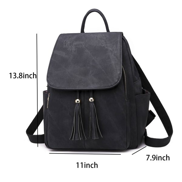 PU Leather Fashion Backpack For Women