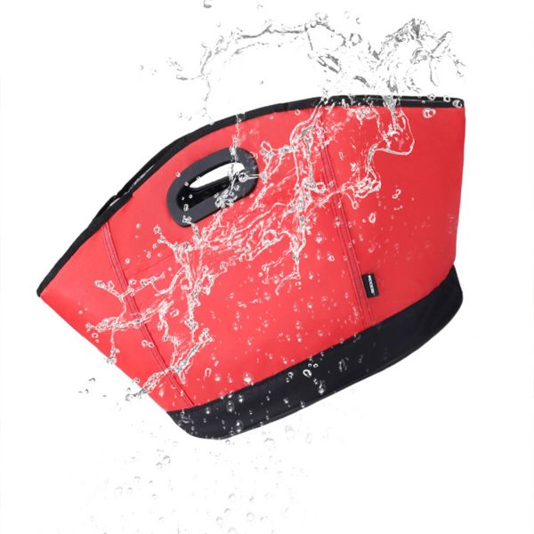 Insulated Lunch Cooler Bucket Shape Bag