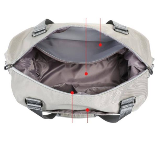 Handheld Crossbody Polyester Travel Duffel Bag