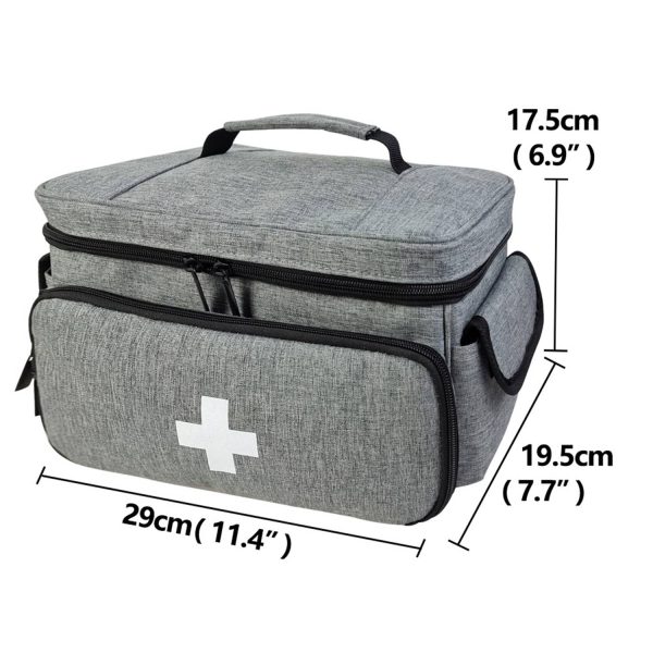 First Aid Kit Medicine Bottle Storage Bag
