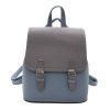 PU Leather Stylish Small Backpack Bag for Women