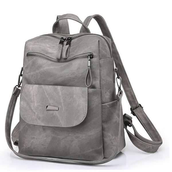 PU Leather Backpack for Women