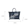 Canvas Hand Fringed Handbag