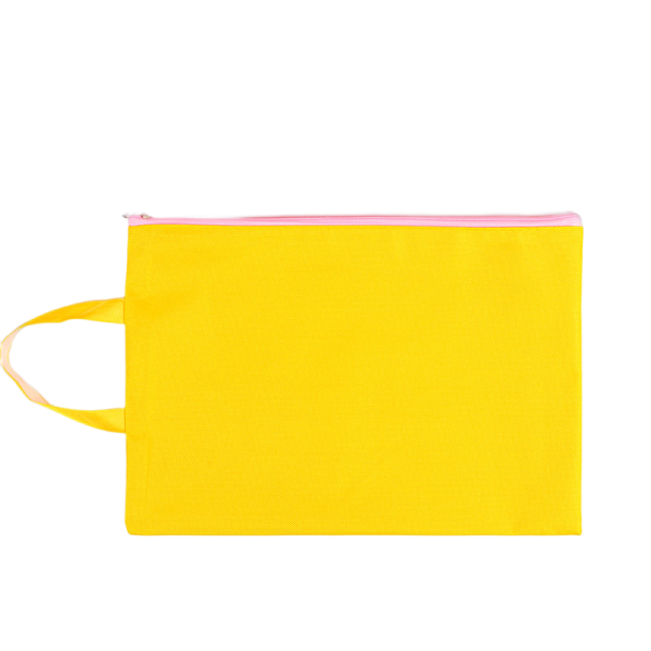 A4 Oxford Zipper File Pouch Bag