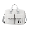 Compartment Zipper Pockets Large Tote Laptop Bag