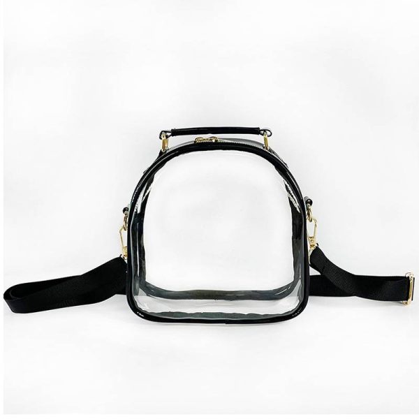 Laser Clear PVC Women's Crossbody Bag