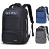 Oxford Business Backpack With USB Charging Port
