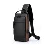 Men's Sports Chest Bag With Usb Charging Port