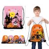 Halloween Portable Drawstring Backpack