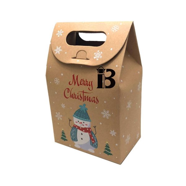 Christmas Kraft Paper Gift Bags