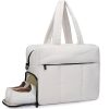 Luggage Duffel Tote Bag with Wet Pocket Shoe Compartment