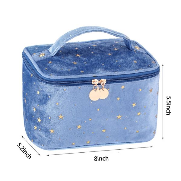 Velvet Star Cosmetic Bag