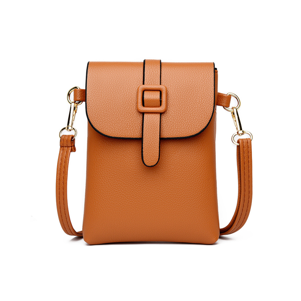 Mini Phone Soft PU leather crossbody bag