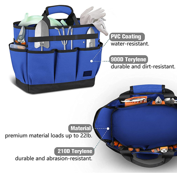 Blue Garden Pruning Tool Storage Bag