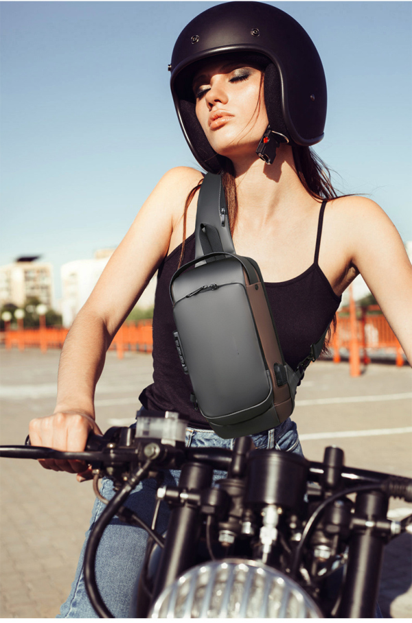 Waterproof Daypack Casual Cross-body Shoulder Bag