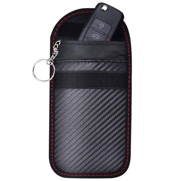 Polyester Anti-magnetic anti-theft car key pouch