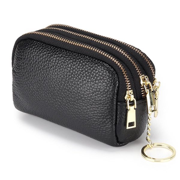 Genuine Leather Small multi-function key coin purse