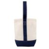 2 Bottle Canvas Wine Tote Bag
