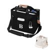 Large-capacity multi-compartment handbag