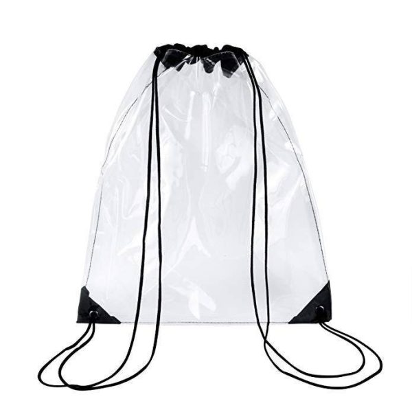 PVC Clear Drawstring Backpack