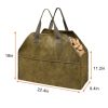 Canvas Log Carrier Tote Bag