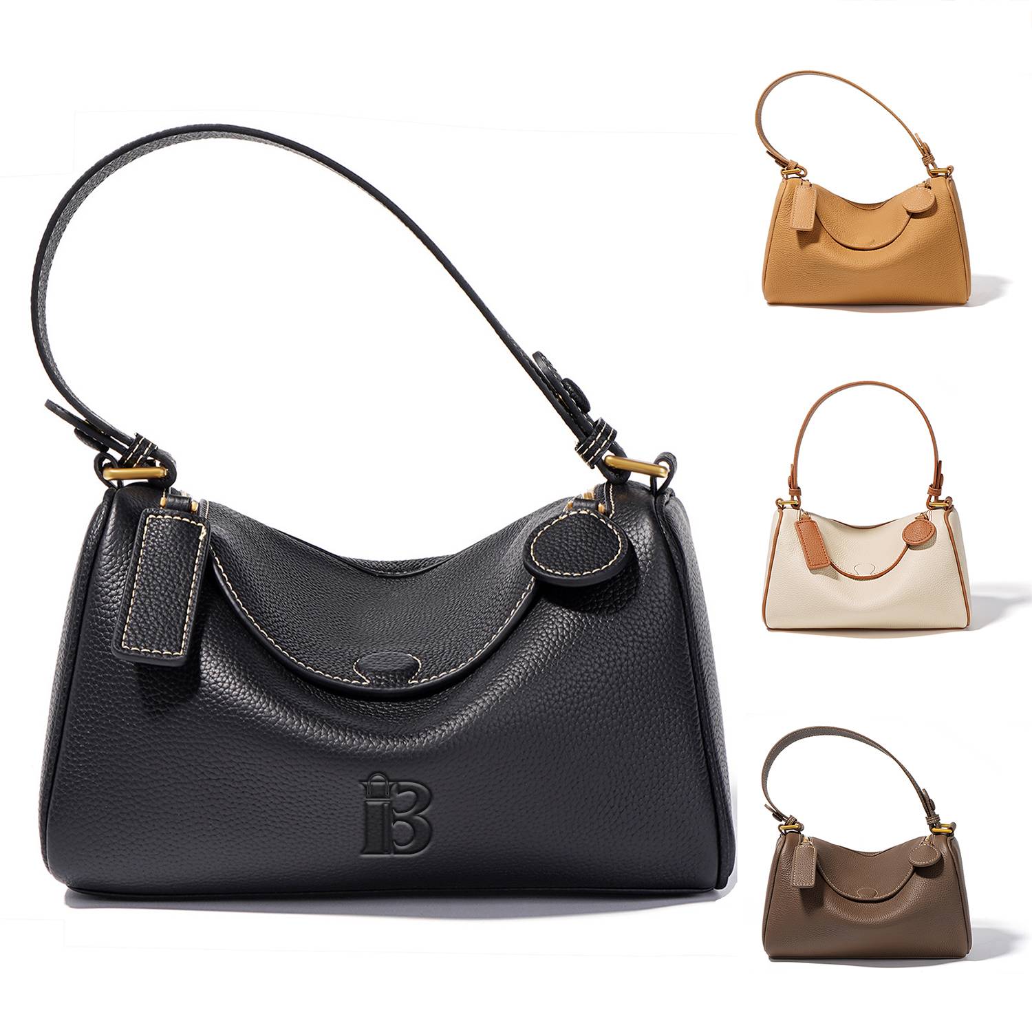 Genuine Leather Simple premium crossbody bag for women