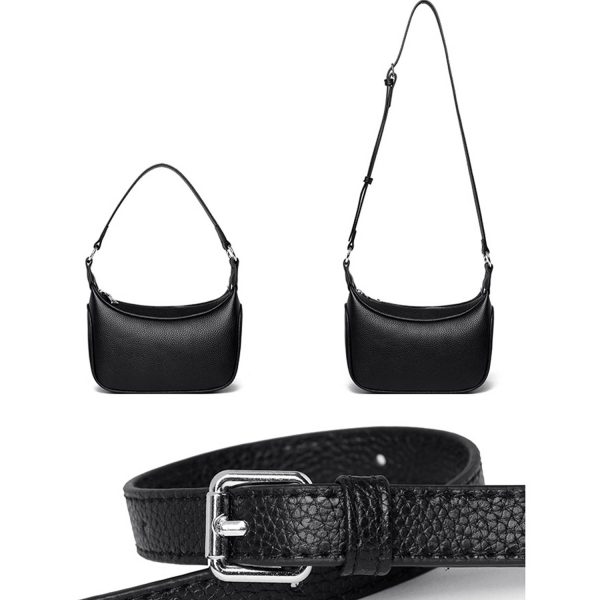 Real Leather Tote Shoulder Bag