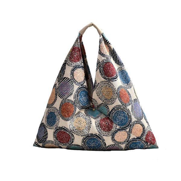 Polyester/Cotton Dumpling Tote Bag