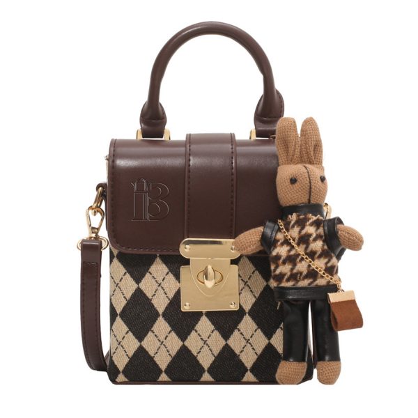 High-grade canvas shoulder bag