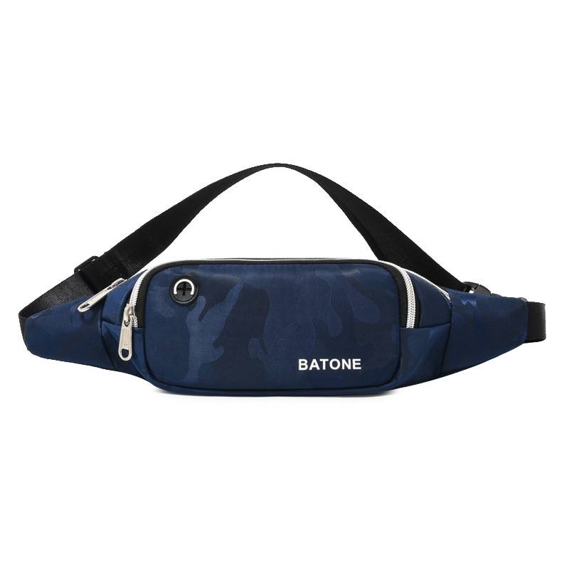 Oxford Sports Fanny Pack Belt Bag With Earphone Port