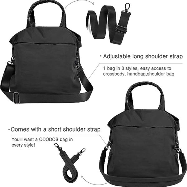 19L Crossbody Shoulder Bags with 2 Straps for Women
