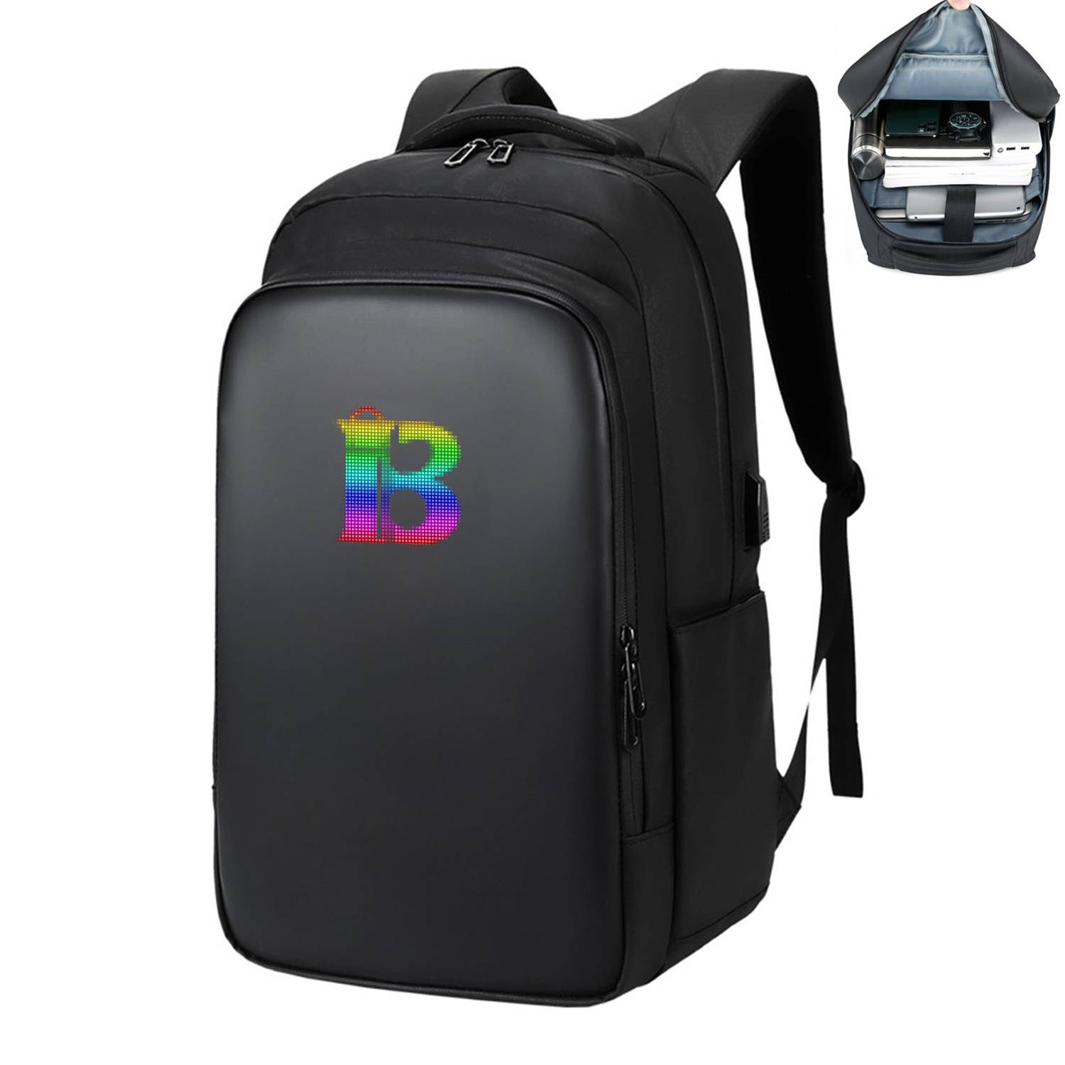 Led Backpack W/ App Customized Screen Content