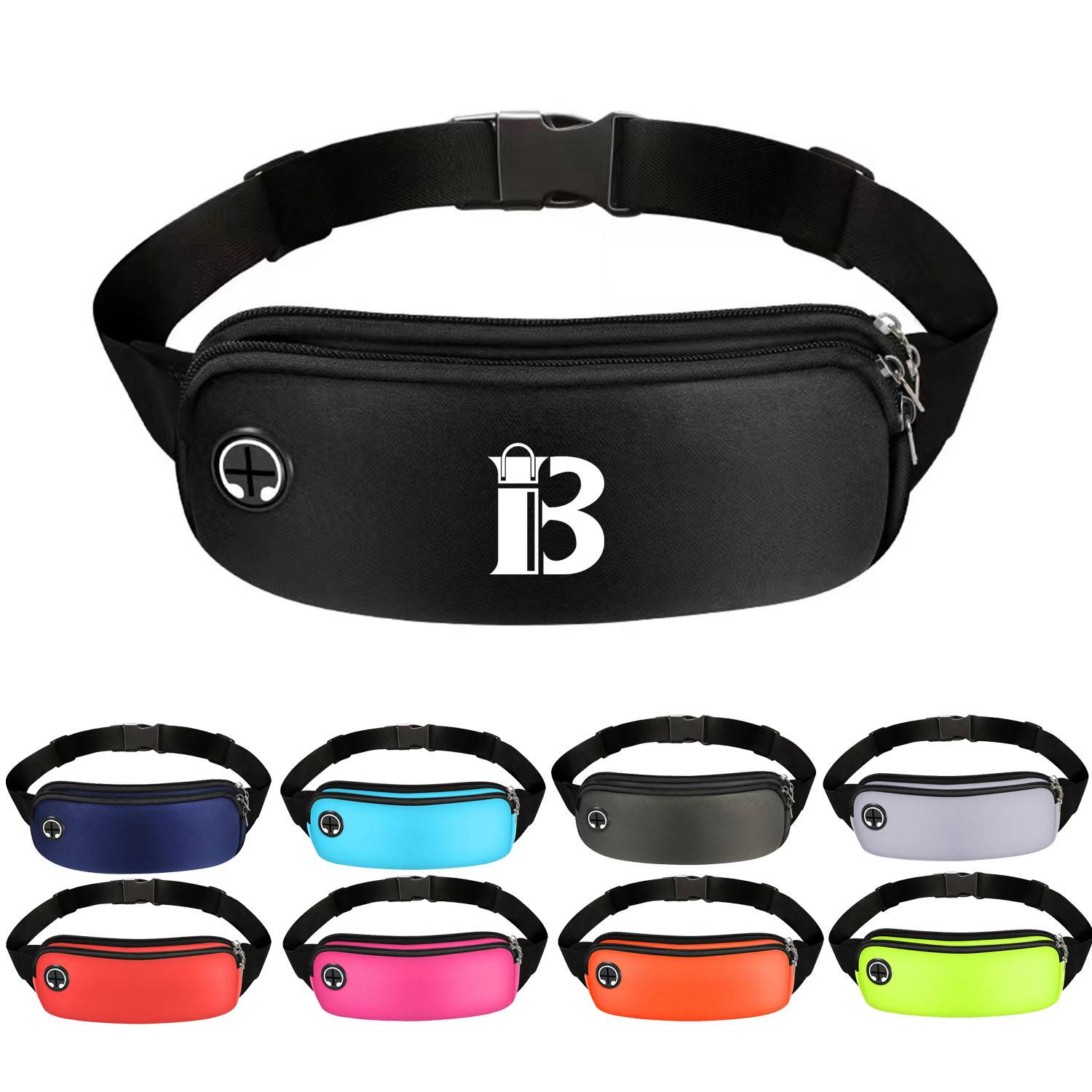 Lightweight Running Belt Bag with Adjustable Strap