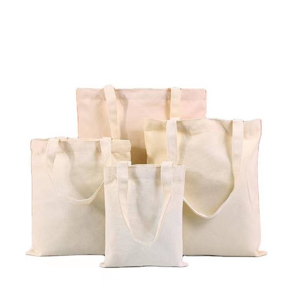 Customized portable canvas tote bag