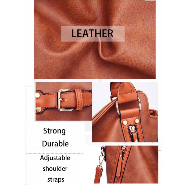 PU Shoulder Tote Bag for Women