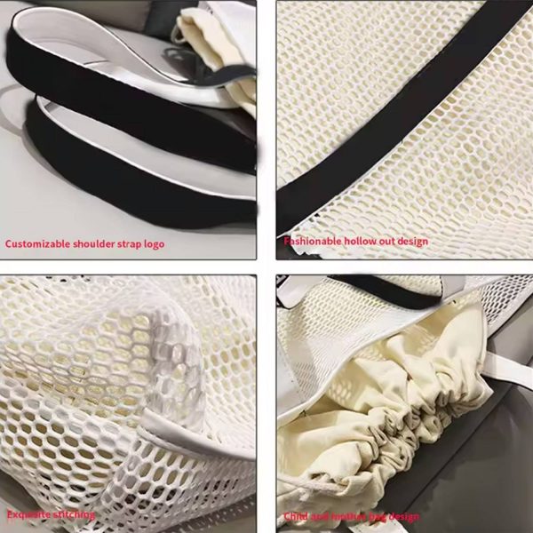 Women Mesh Bag Beach Tote