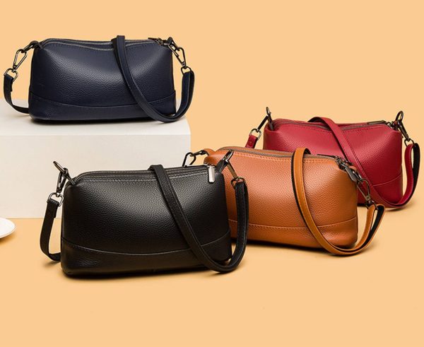 Genuine Leather Crossbody Bag
