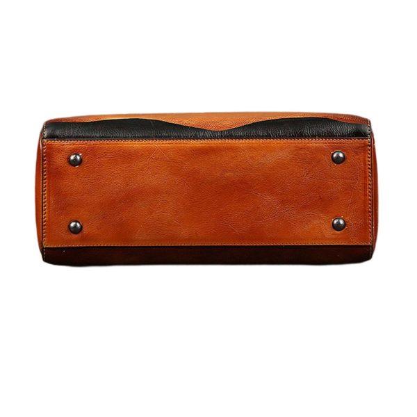 Genuine leather crossbody bag handbag