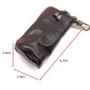 First Layer Cowhide Plant Tanned Leather Vintage Key Bag