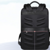 Classic Black Leather Slim Backpack