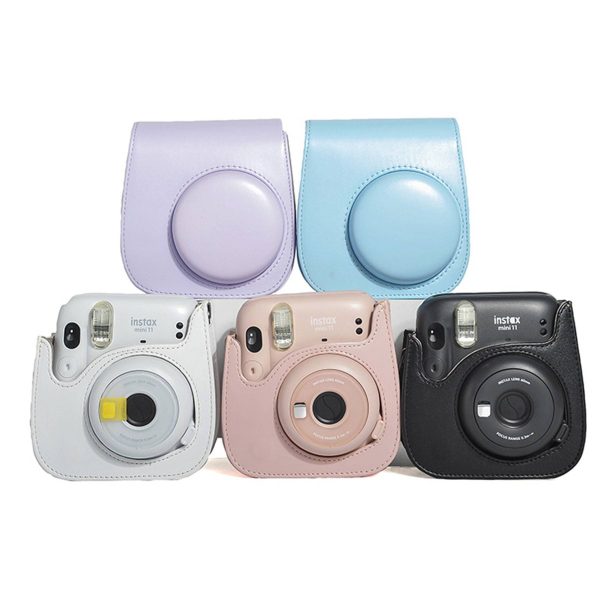 PU Leather Polaroid camera bag
