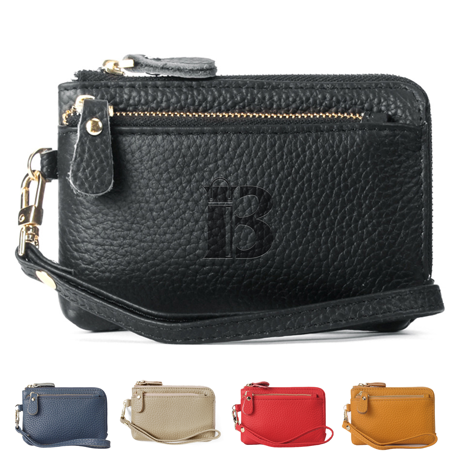 Genuine Leather Simple multi-card coin purse