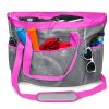 Nylon Mesh Beach crossbody Bag with Zipper