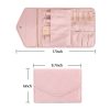 Travel Jewelry Organizer Roll Foldable Case