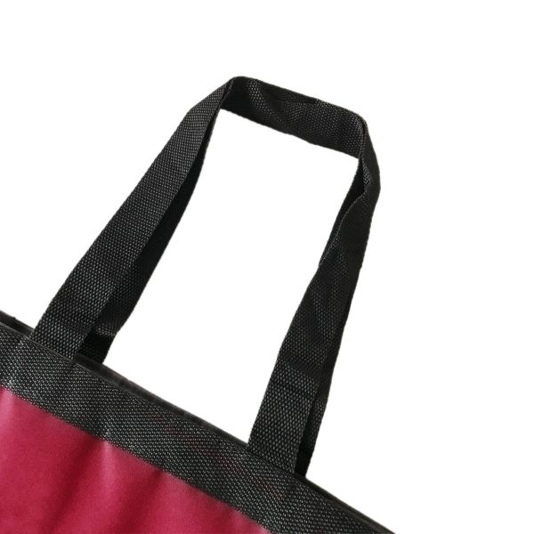 Customized Oxford hand zipper tote bag