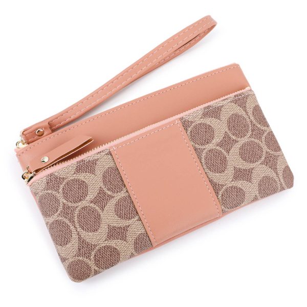 PU Exquisite Retro Zip Wallet