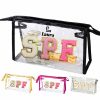 Waterproof storage pvc clear travel bag