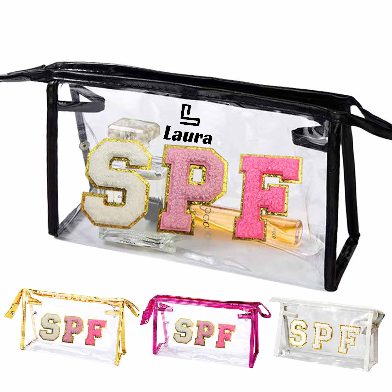 Waterproof storage pvc clear travel bag