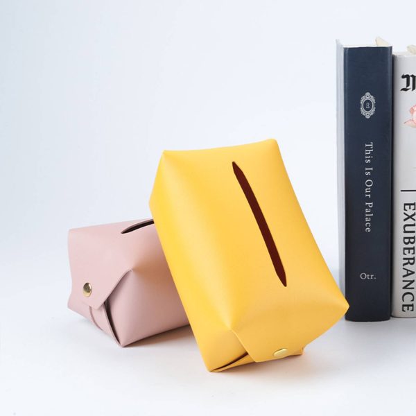 Leather Simple Paper Box