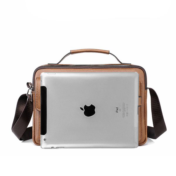 Retro Multi-pocket Shoulder Bag For Men And Women